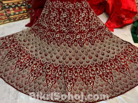 Lehenga Mirror Work 2024